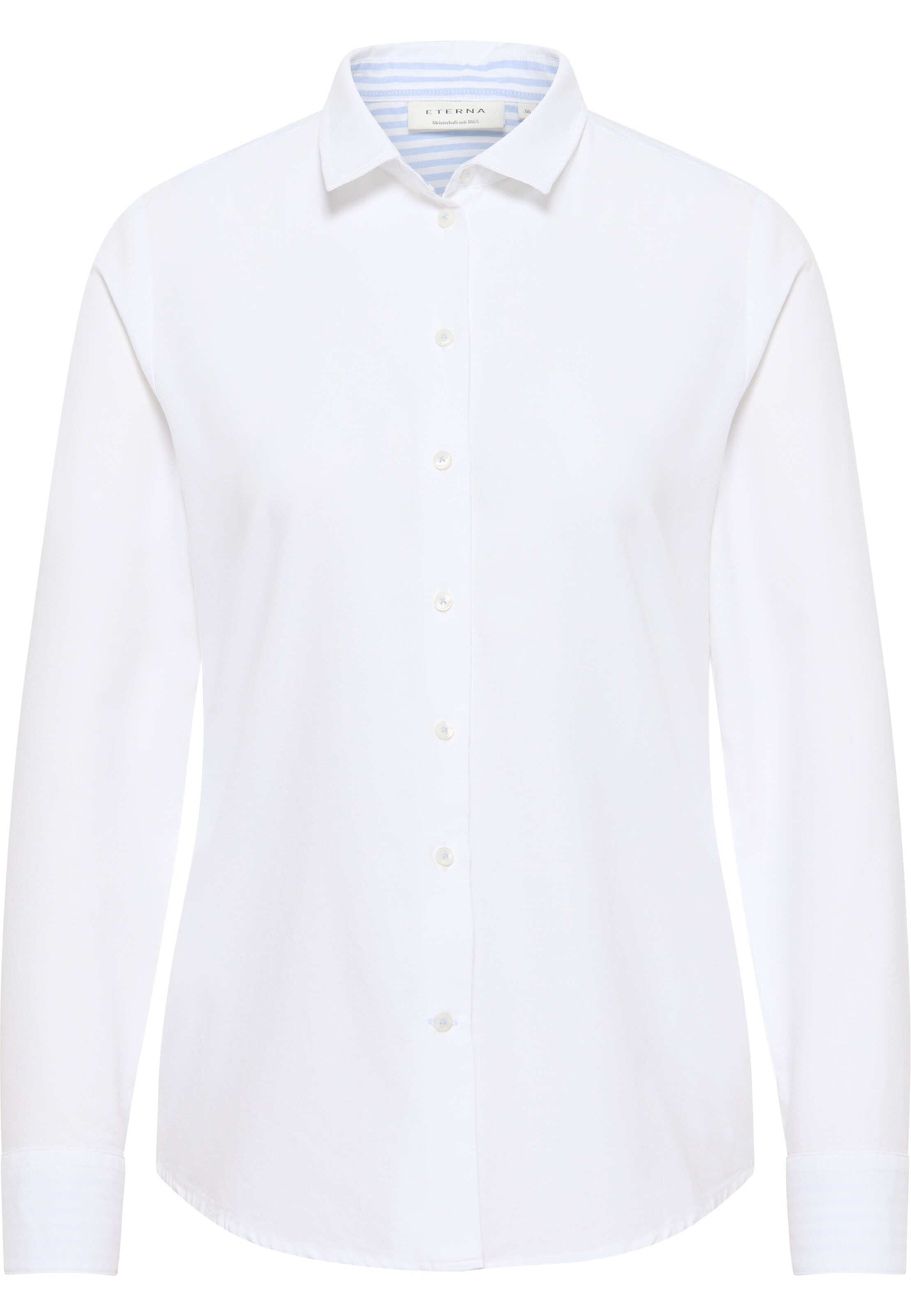 ETERNA Blouse in Wit: voorkant