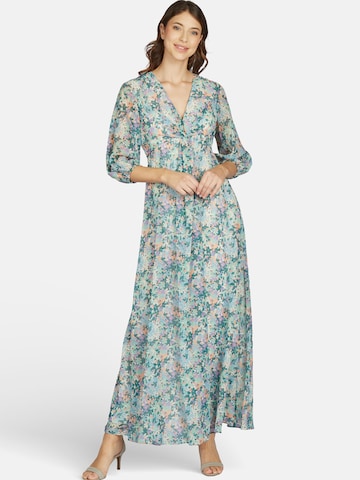 Robe KLEO en mélange de couleurs : devant