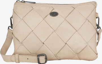 DreiMaster Vintage Umhängetasche in Beige: predná strana