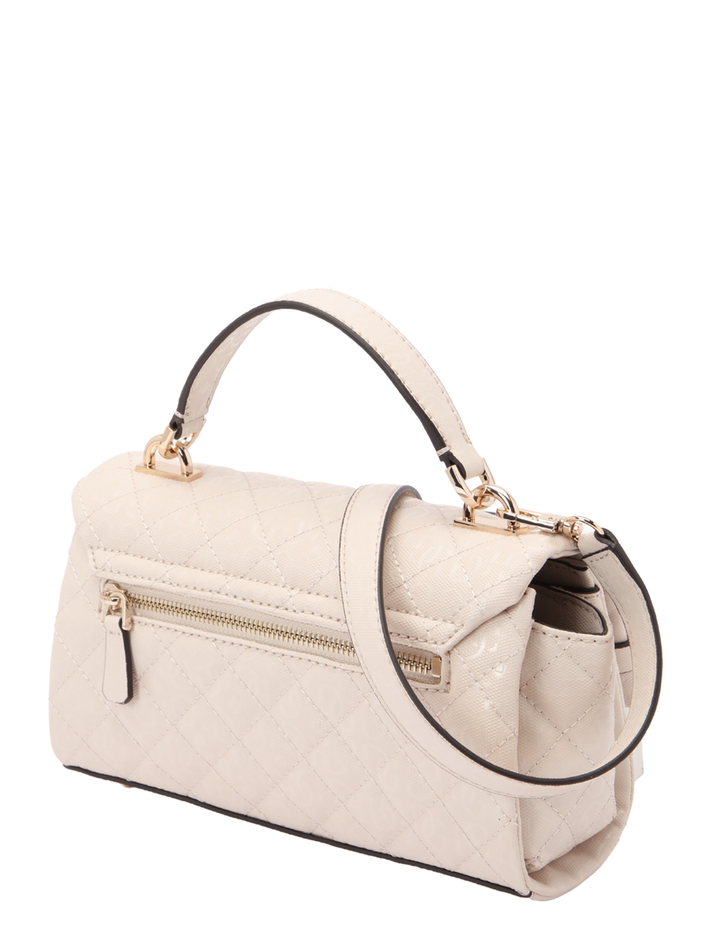 GUESS Handbag 'IDRA TOP HANDLE FLAP' in Grey