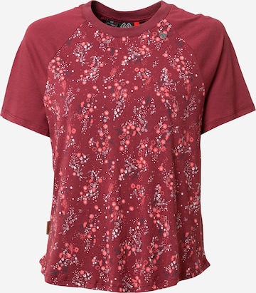 Ragwear Shirt 'MEENA' in Red: front