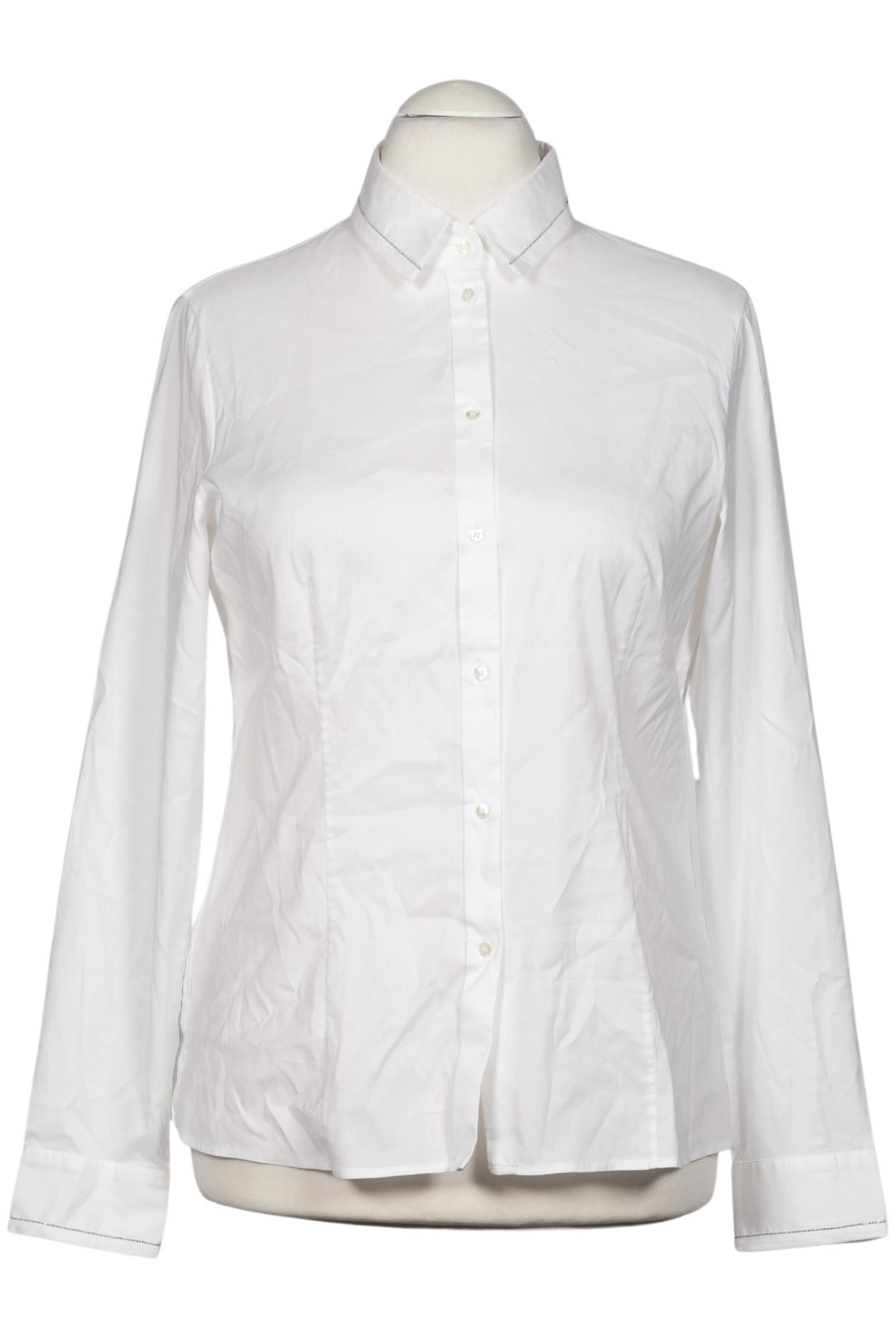 BOSS Black Bluse XXL in Weiß: Vorderseite