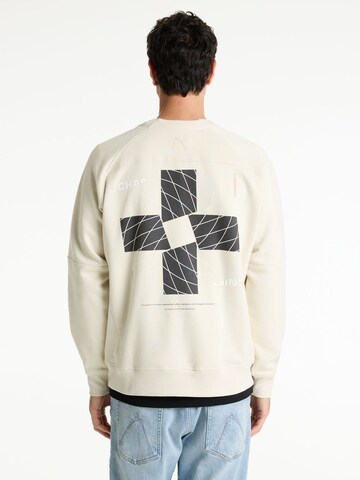 CHASIN' Sweatshirt 'Ido' in White
