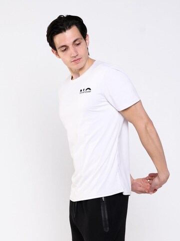 neverover Funkční tričko 'Men's Essential T-shirt' – bílá