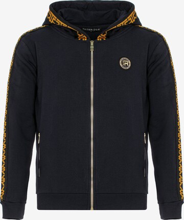 Redbridge Zip-Up Hoodie 'Birmingham' in Blue: front