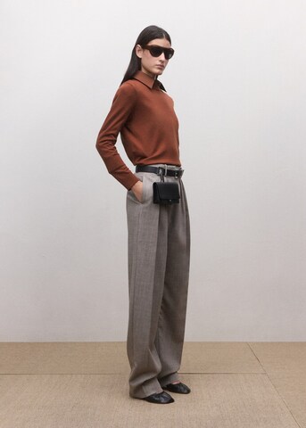 MANGO Sweater 'Lanis' in Brown