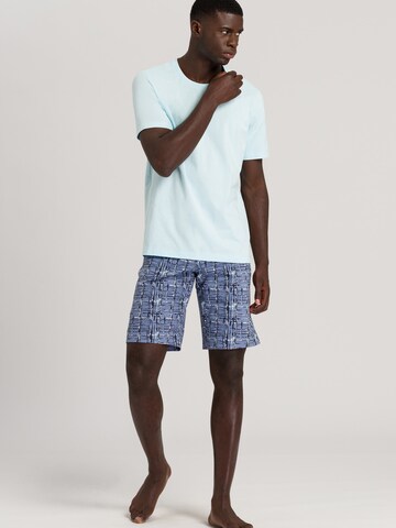Hanro Shirt ' Living Shirts ' in Blue