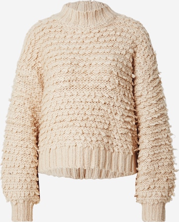 Monki Neulepaita värissä beige: etupuoli