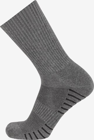 Chaussettes de sport normani en gris : devant