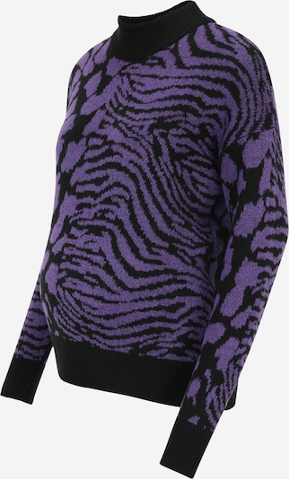 Vero Moda Maternity Pull-over 'VERA' en violet / noir, Vue avec produit