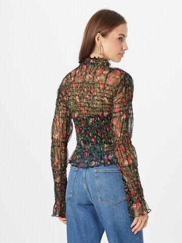 Free People Shirt in Schwarz