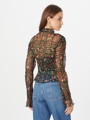 Free People Shirt in Schwarz