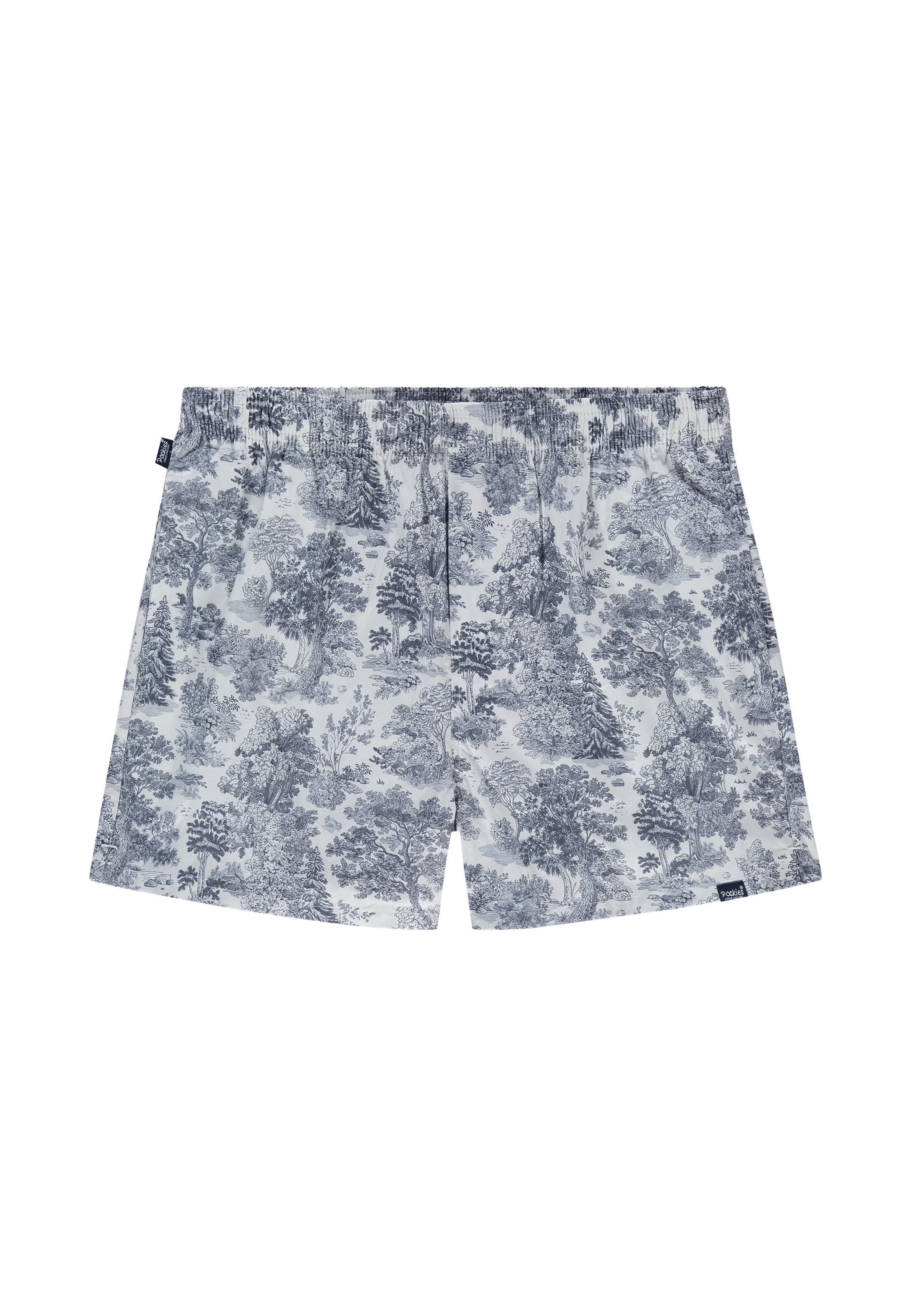 Pockies Boxerky 'Scenic' – modrá: přední strana