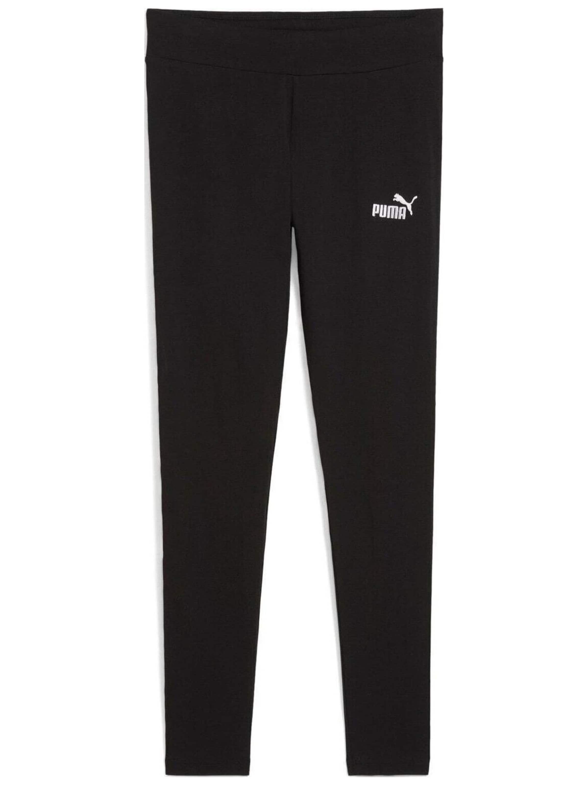 PUMA Pantalon de sport 'Puma Ess Tape Leggings' en XXS en noir, Vue avec produit