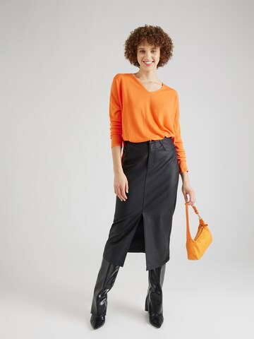 ONLY - Jersey 'Amalia' en naranja