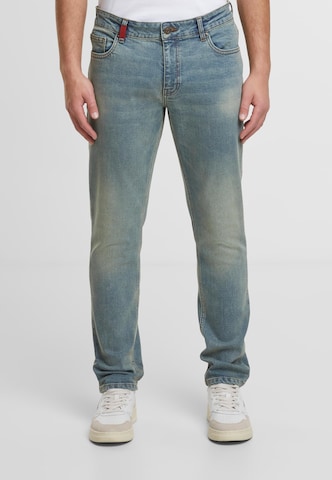 2Y Premium Slimfit Jeans 'Antonio' in Blauw: voorkant