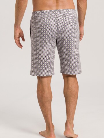 Hanro Pajama pants ' Night & Day ' in Blue