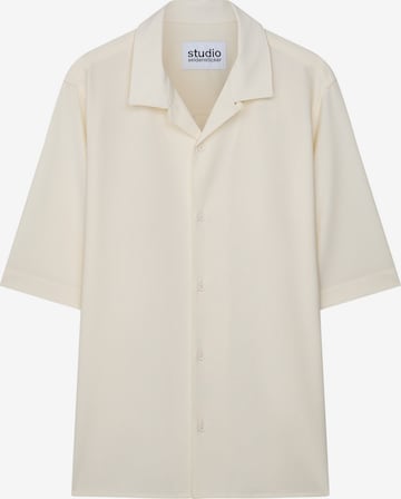 Studio Seidensticker Button Up Shirt 'Uni' in White: front