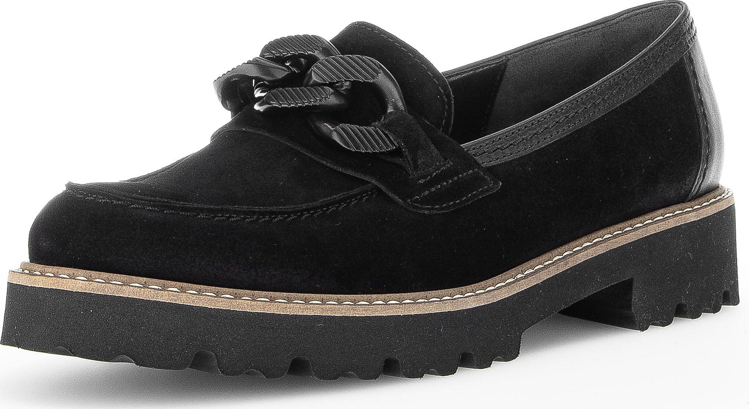 GABOR Slipper in Schwarz: Vorderseite