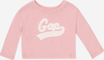 T-Shirt GAP en rose : devant