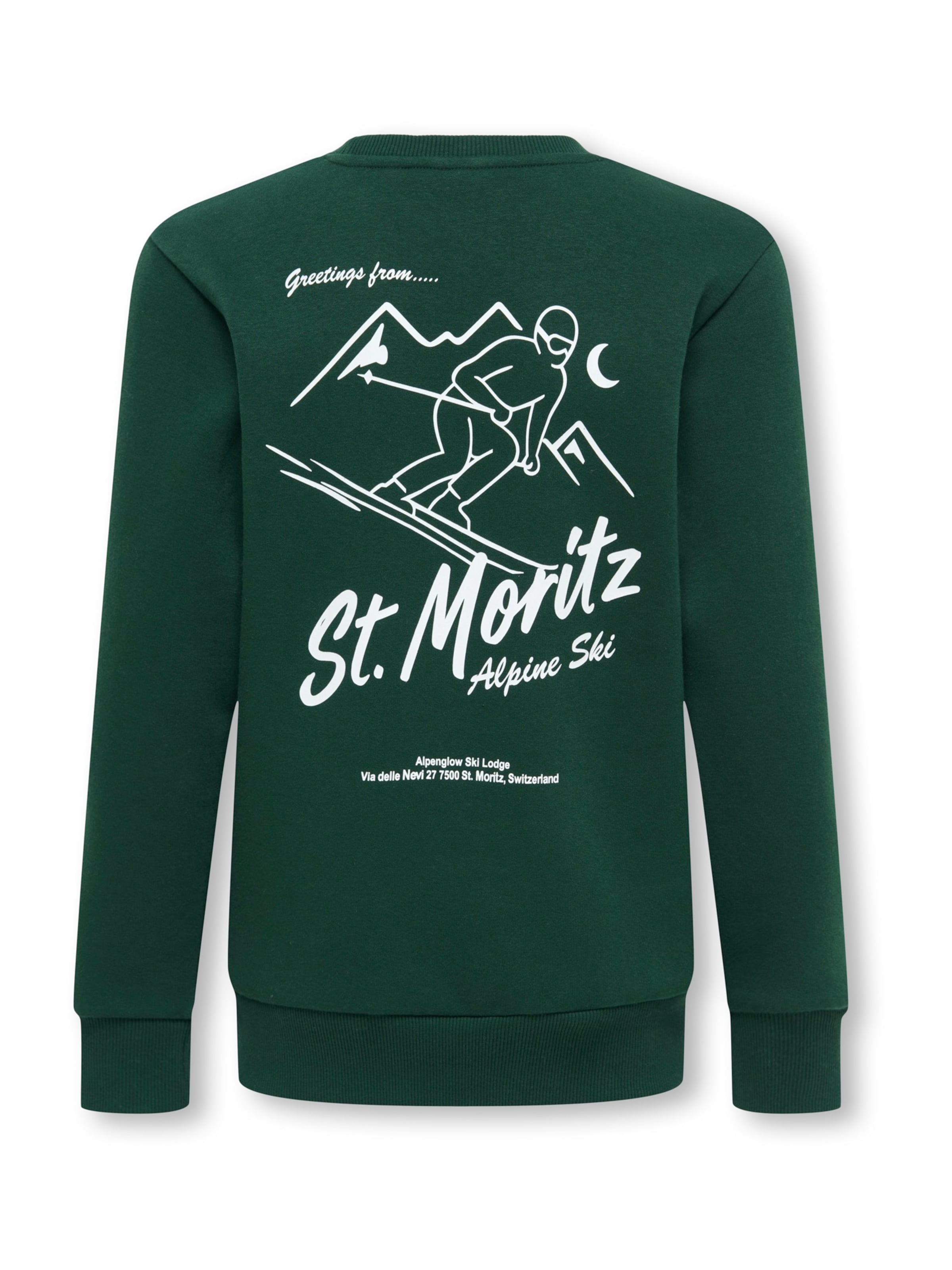 Only & Sons Junior Sweatshirt in Green