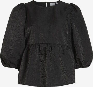 VILA Blouse in Black: front