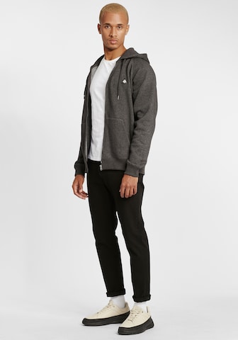 BLEND Zip-Up Hoodie 'Nuka' in Grey