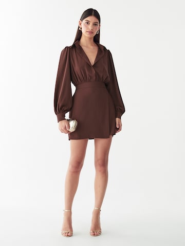 Willa - Vestido 'RILEY' em castanho: frente
