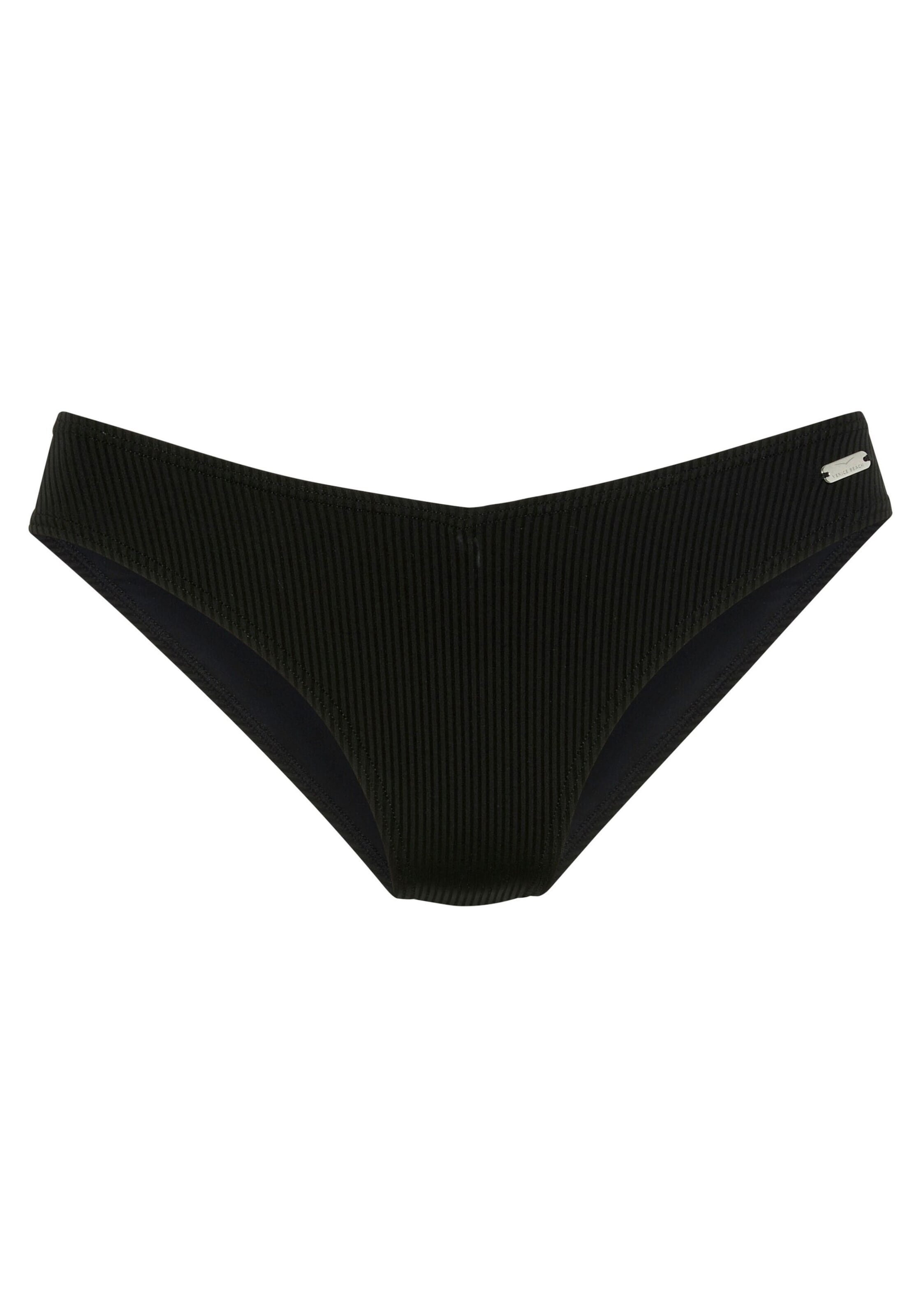 VENICE BEACH - Braga de bikini en negro: frente
