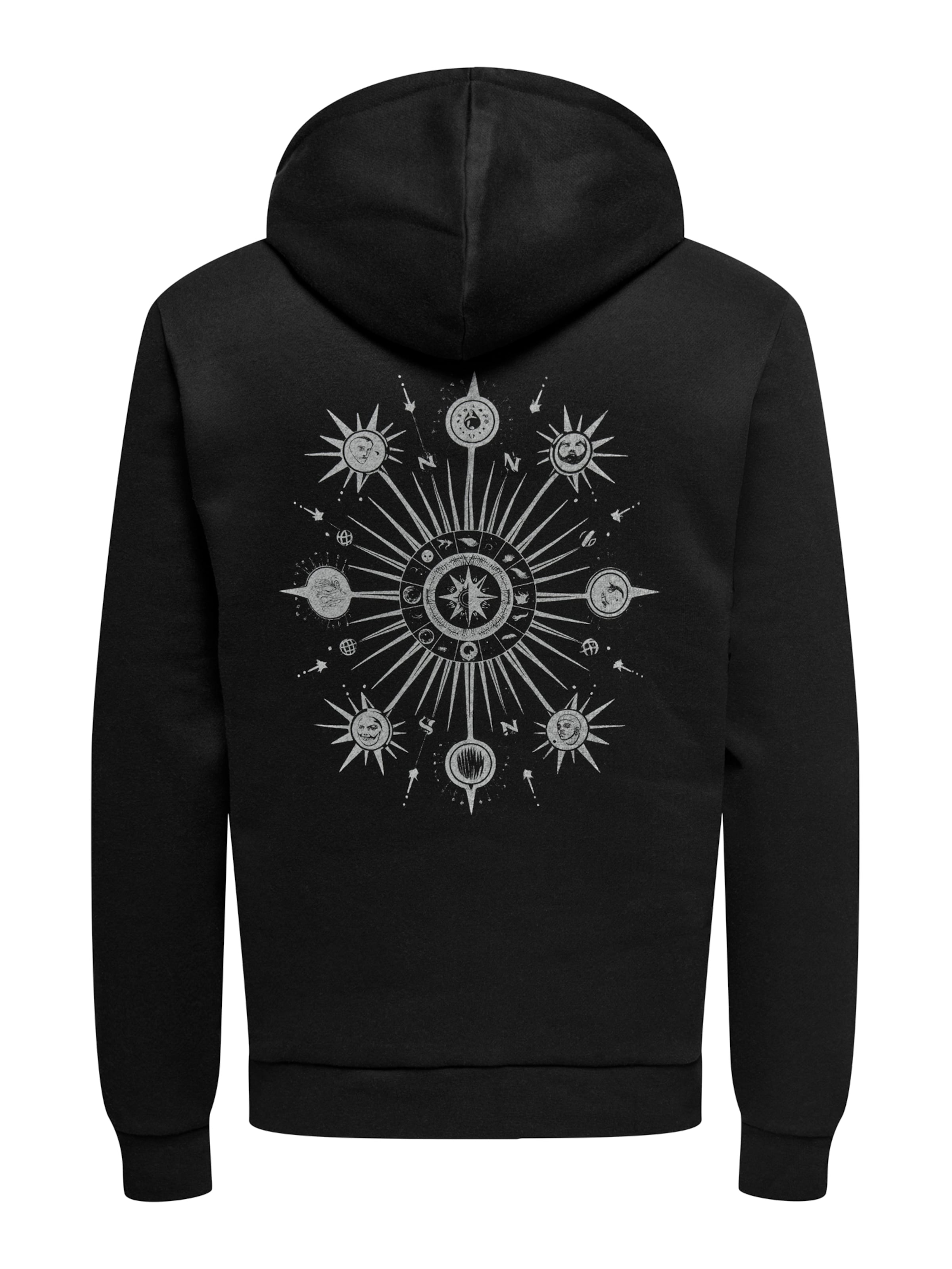 Only & Sons Sweatshirt 'ONSCHASE' in Black