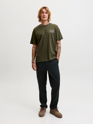 JACK & JONES Normální Chino kalhoty 'JPSTOLLIE DEVON' – černá