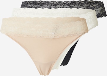 String Tommy Hilfiger Underwear en beige : devant