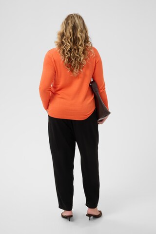 Pull-over 'Lizzy' KAFFE CURVE en orange
