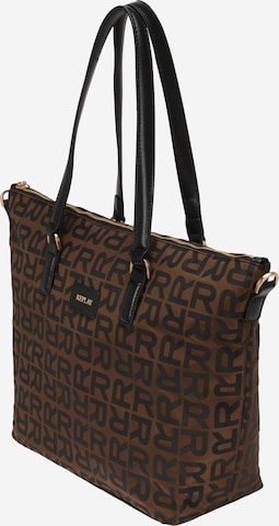 REPLAY Shopper in Brown