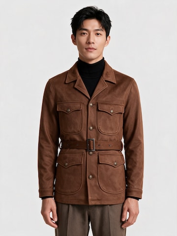 Antioch Winter coat in Brown: front