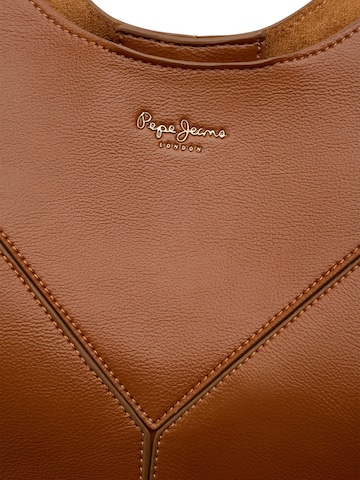 Cabas ' CELESTIA HEXIA ' Pepe Jeans en marron