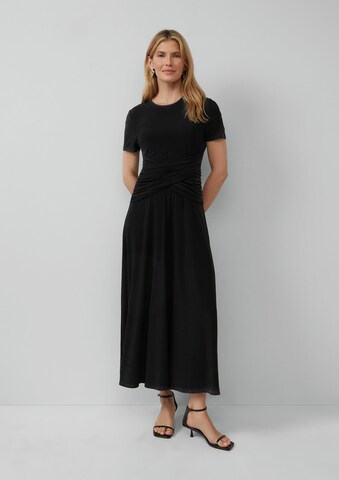 s.Oliver BLACK LABEL Jurk in Zwart