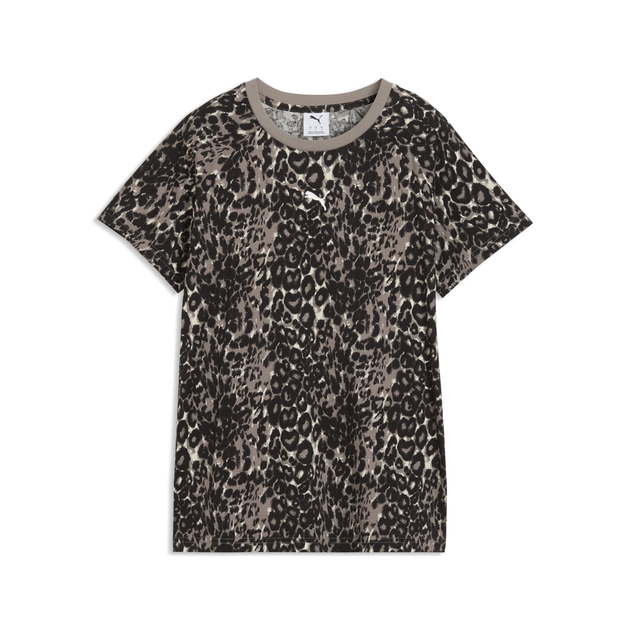 PUMA T-Shirt 'Graphics' in Beige: Vorderseite