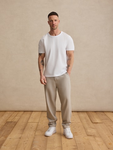 DAN FOX APPAREL Regular Hose 'Thies' in Grau