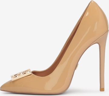 Kazar Pumps in Beige: front