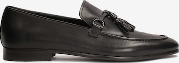 Kazar Slip-ons in Black: front