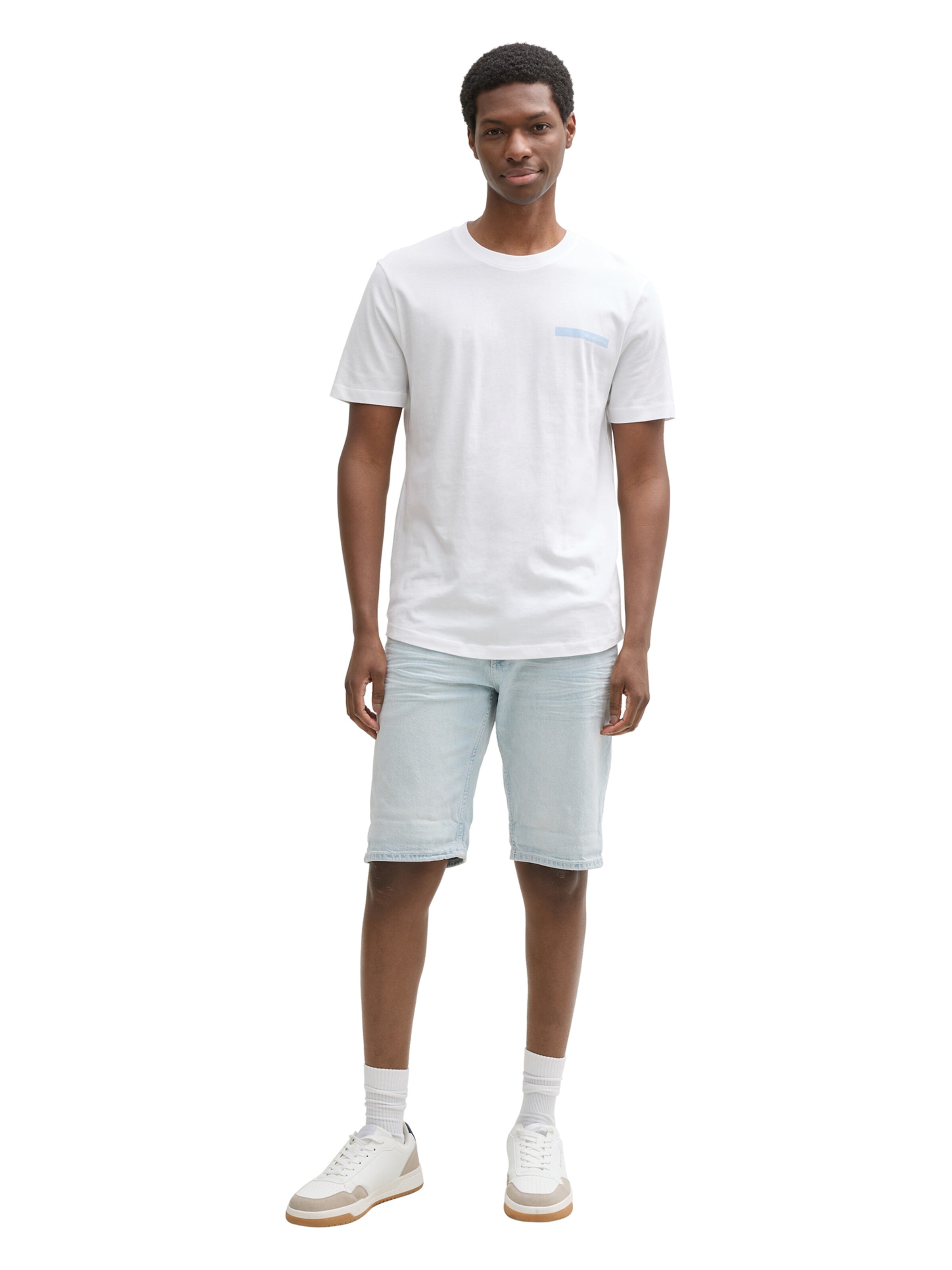 Coupe slim Jean 'PIERS' TOM TAILOR DENIM en bleu