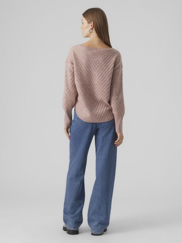 VERO MODA Pullover in Pink