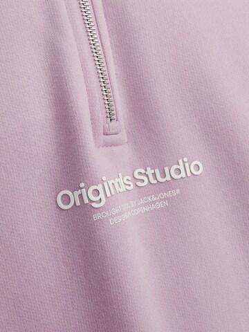 JACK & JONES Sweatshirt 'Vesterbro' in Pink