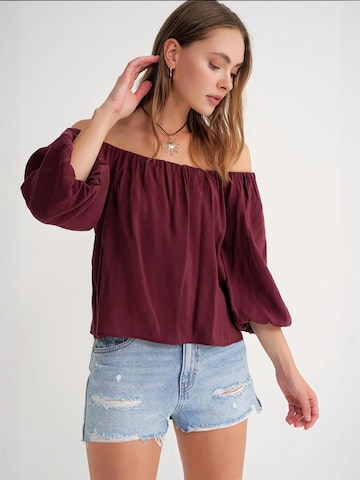 MixRay Blouse 'Blusen' in Red
