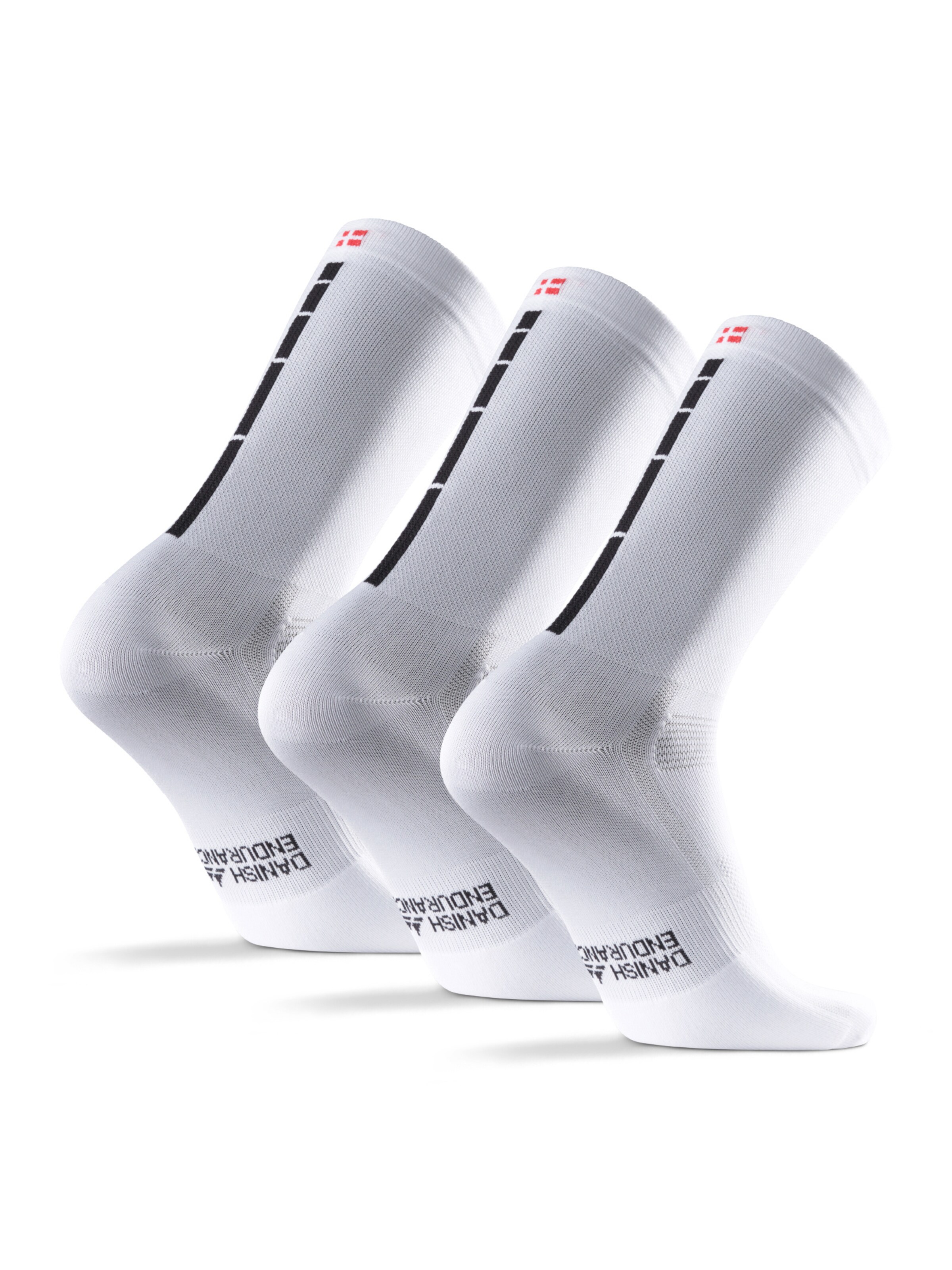 DANISH ENDURANCE Athletic Socks in White