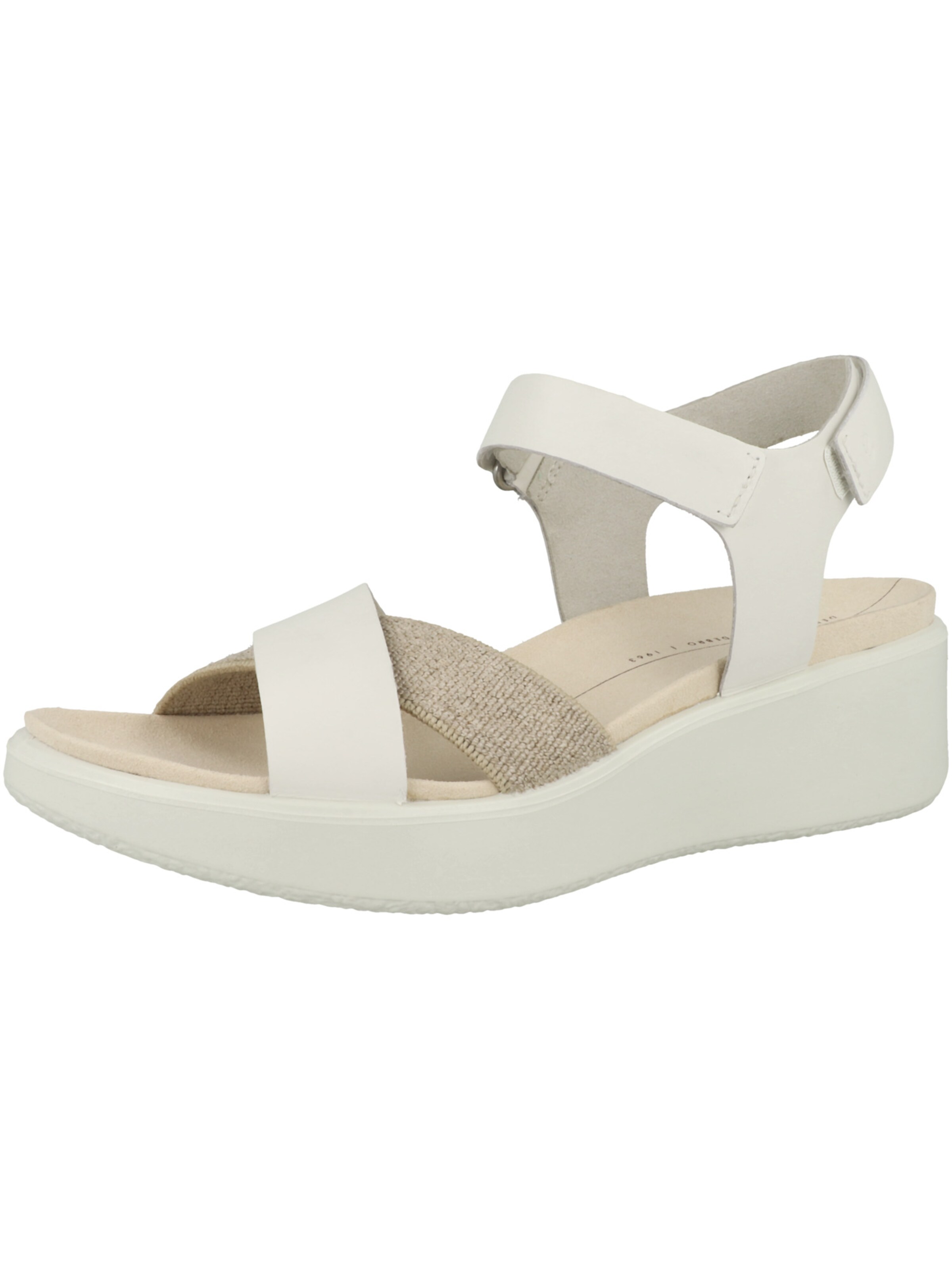 ECCO - Sandália em branco: frente