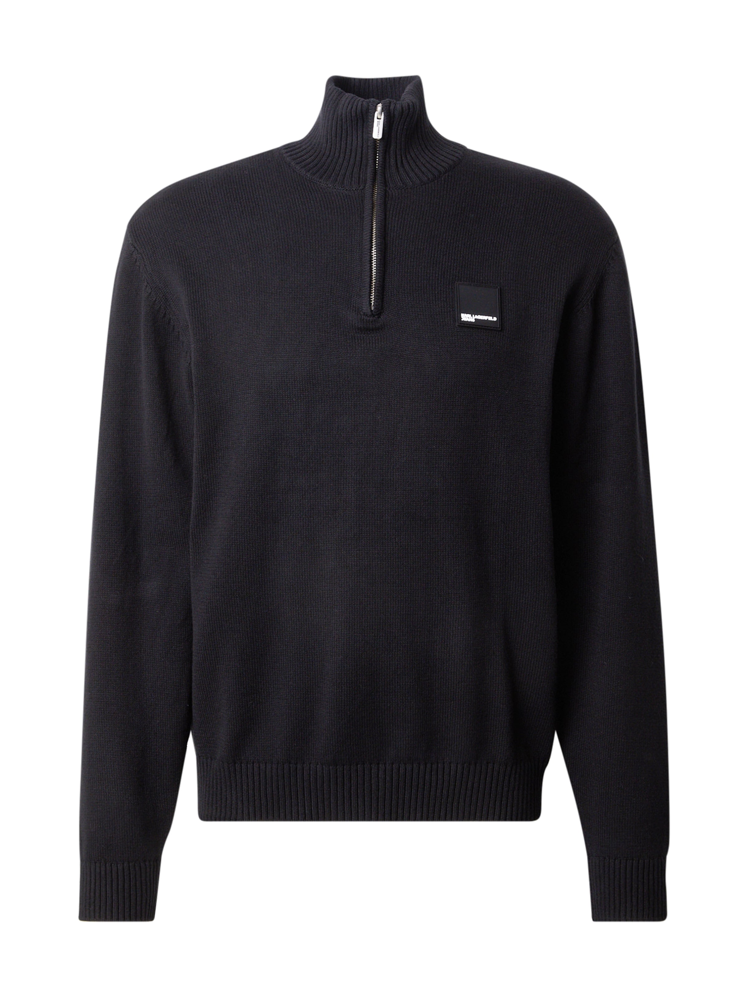 KARL LAGERFELD JEANS Пуловер в черно: отпред