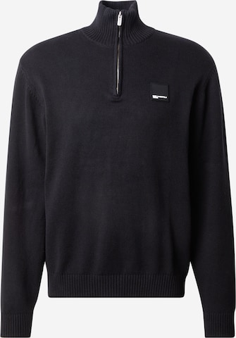 juoda KARL LAGERFELD JEANS Megztinis: priekis