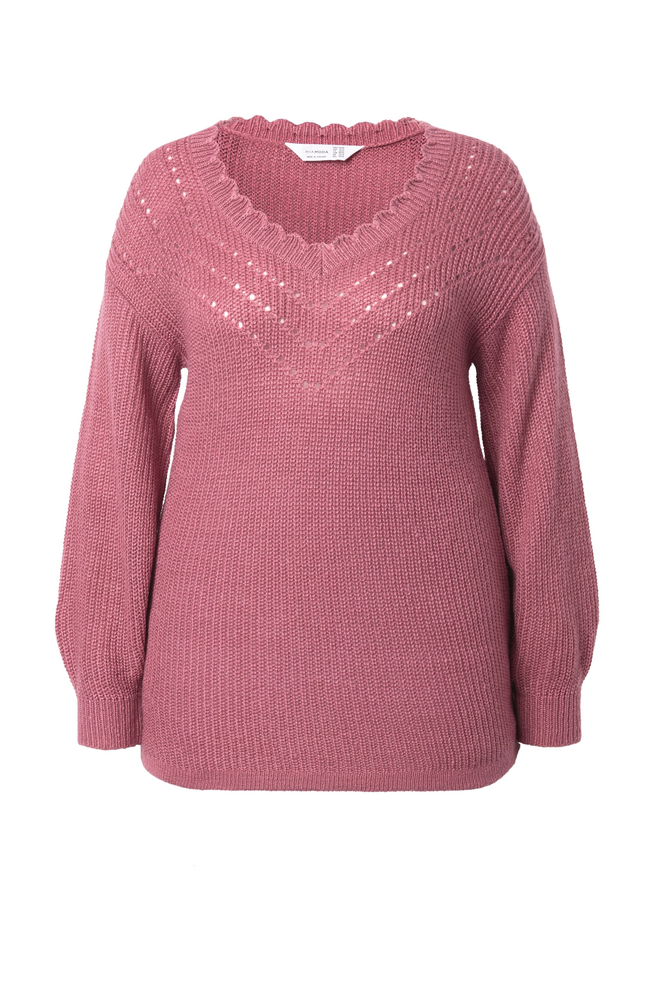 MIAMODA Trui in Roze: voorkant